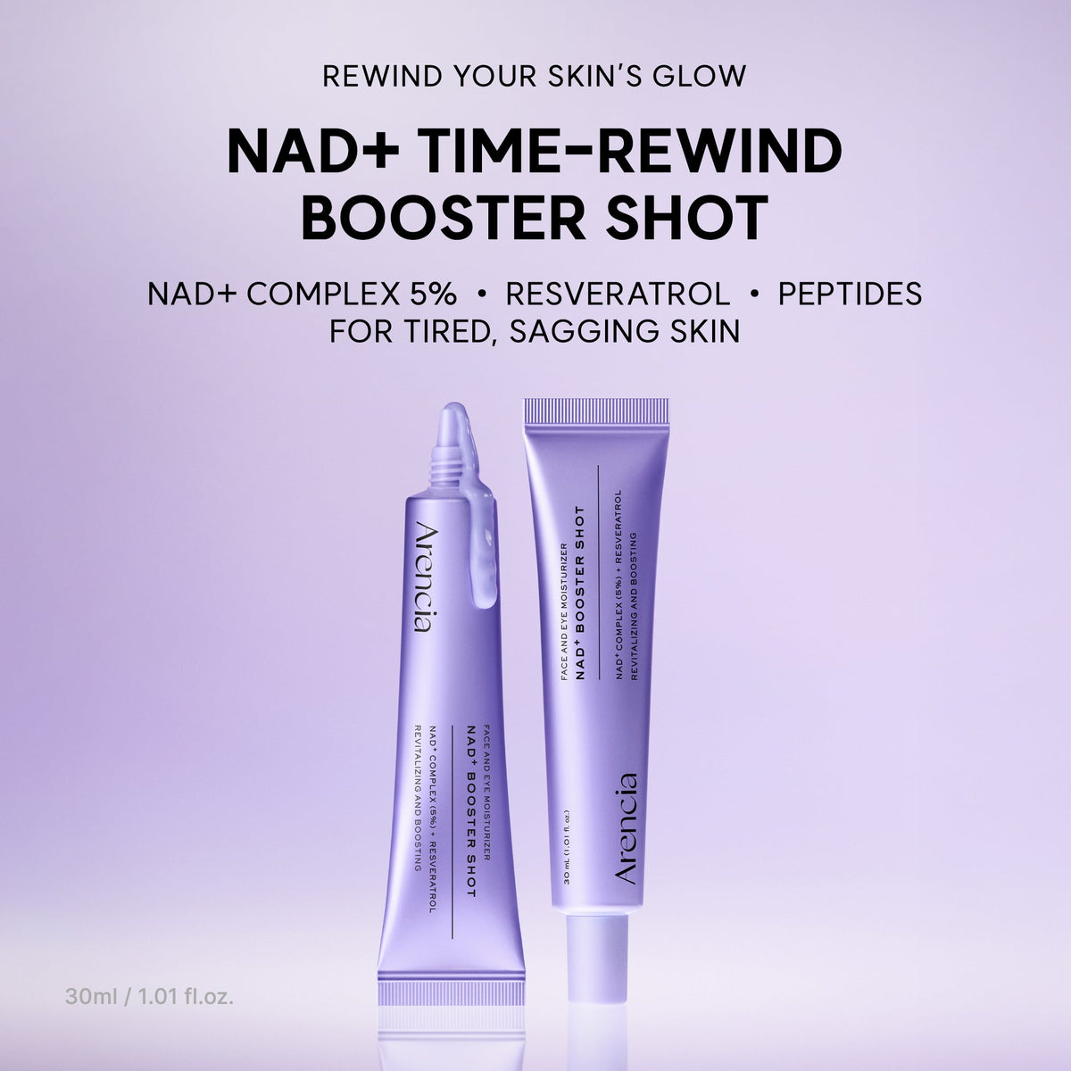 Arencia NAD+ Time Rewind Booster Shot 30ml