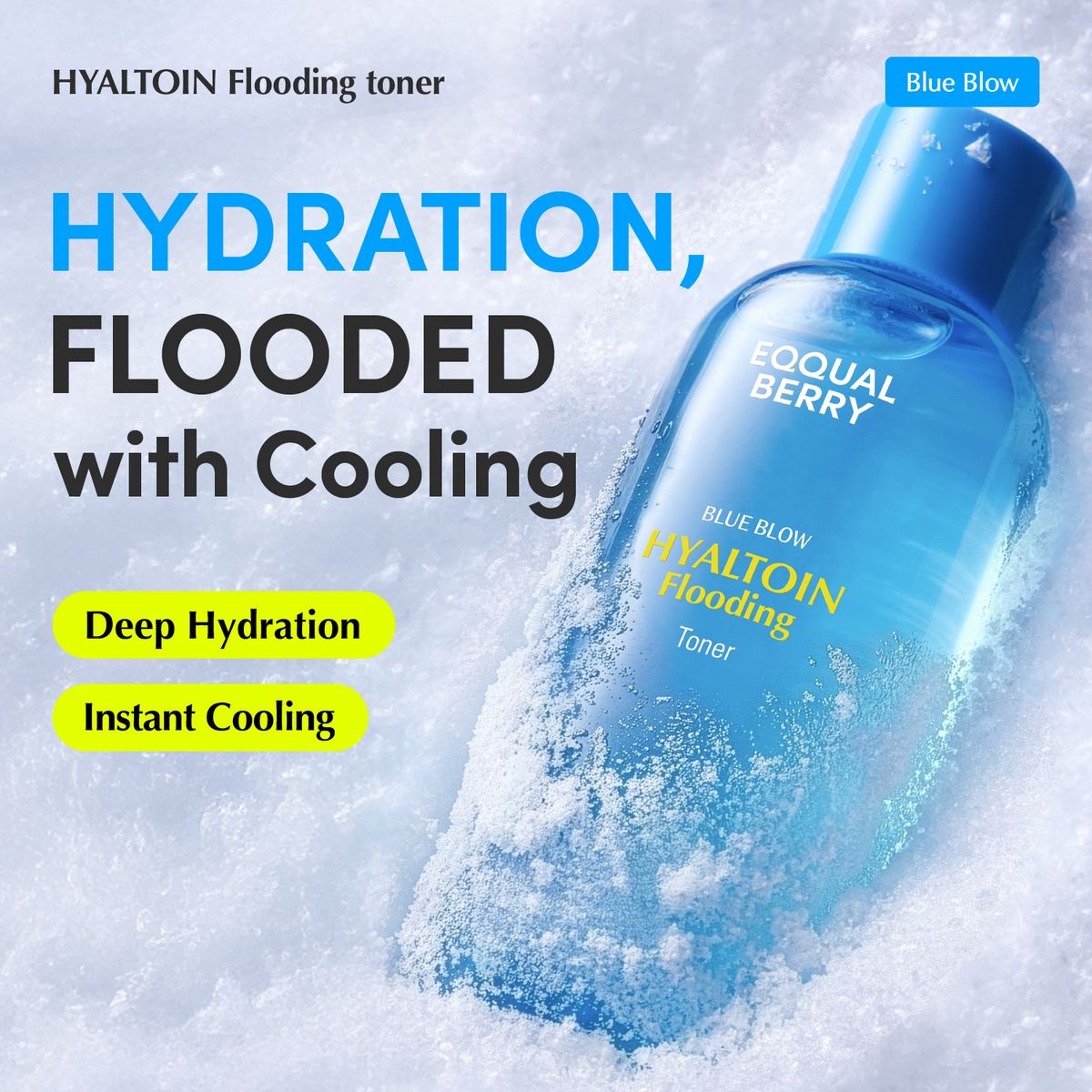 EQQUALBERRY Hyaltoin Flooding Toner 150ml