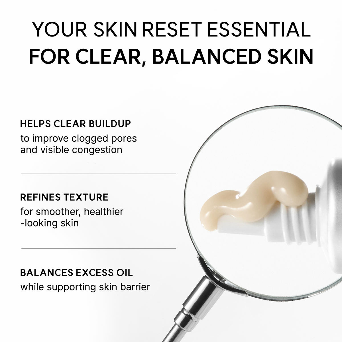 Arencia Eraser Shot Glycolic Acid Booster, Daily Clarifying Multi-Acid Formula for Smoother, Clear-Looking Skin 30ml