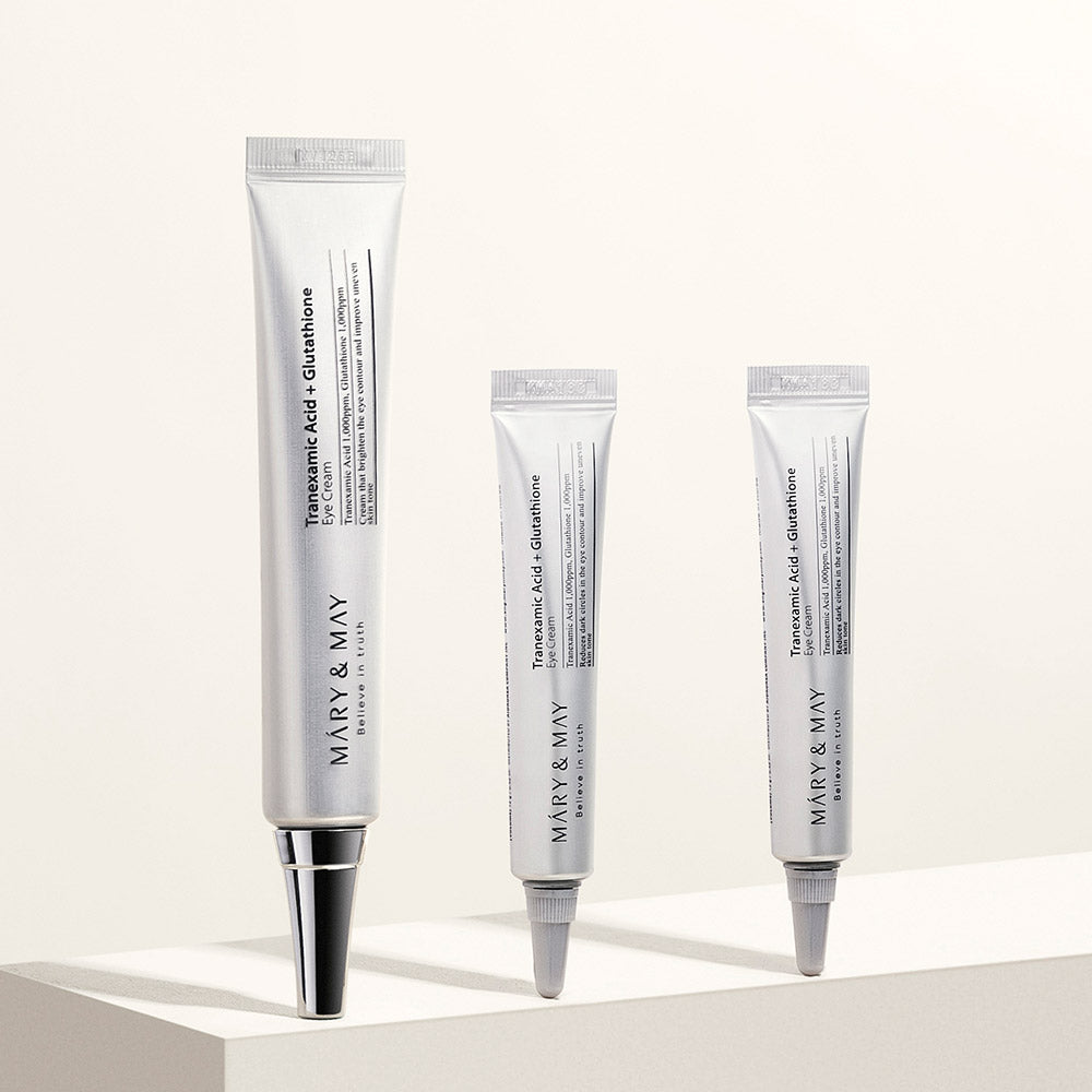 Mary & May Tranexamic Acid + Glutathione Eye Cream Special Set 30g + 2 x 12g