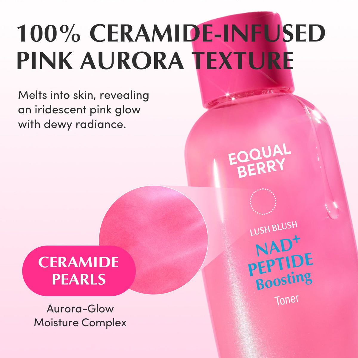 EQQUALBERRY NAD+ Peptide Boosting Toner 150ml