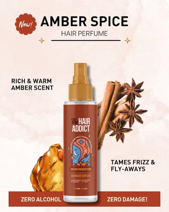 The Hair Addict Amber Spice Hair Perfume - 50ml 50ml