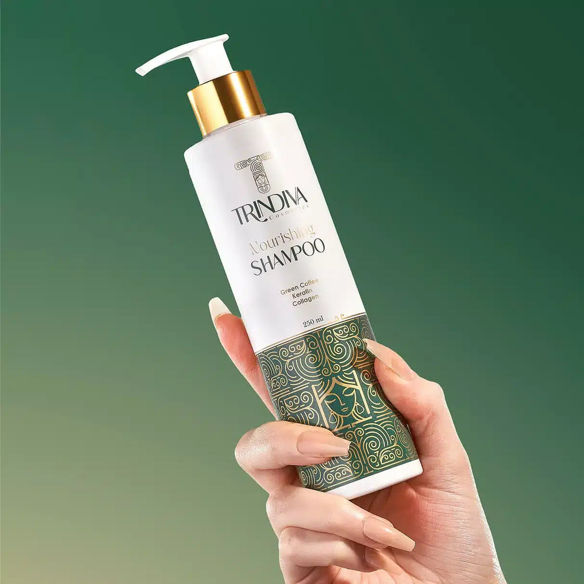 Trindiva Green Coffee Nourishing Hair Shampoo 250ml