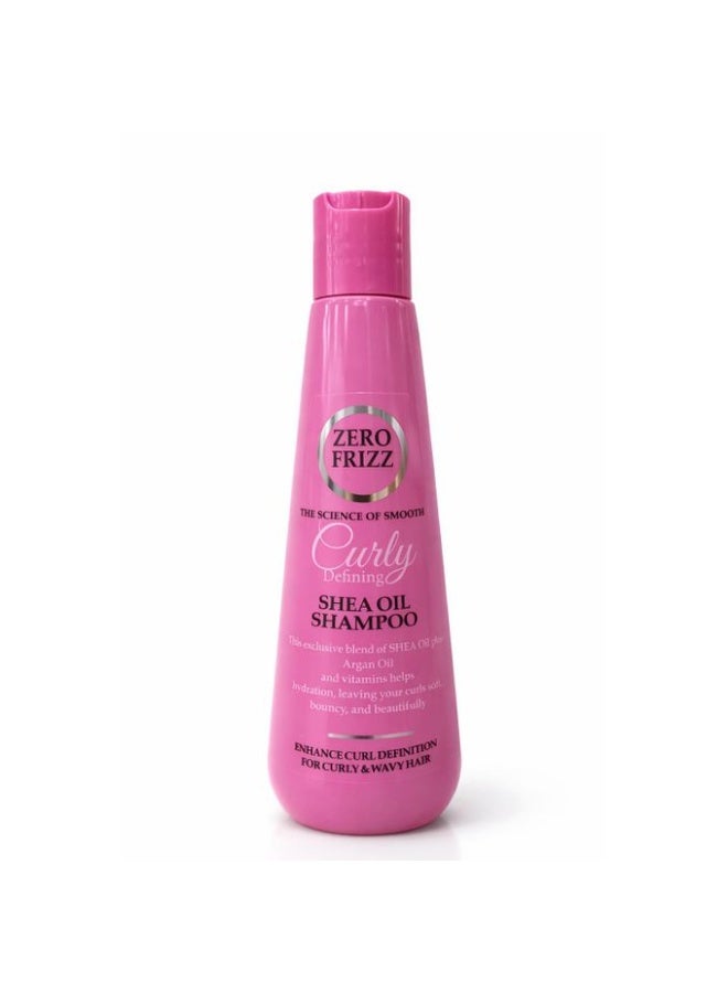 Zero Frizz Curly Defining Shea Oil Shampoo 355ml