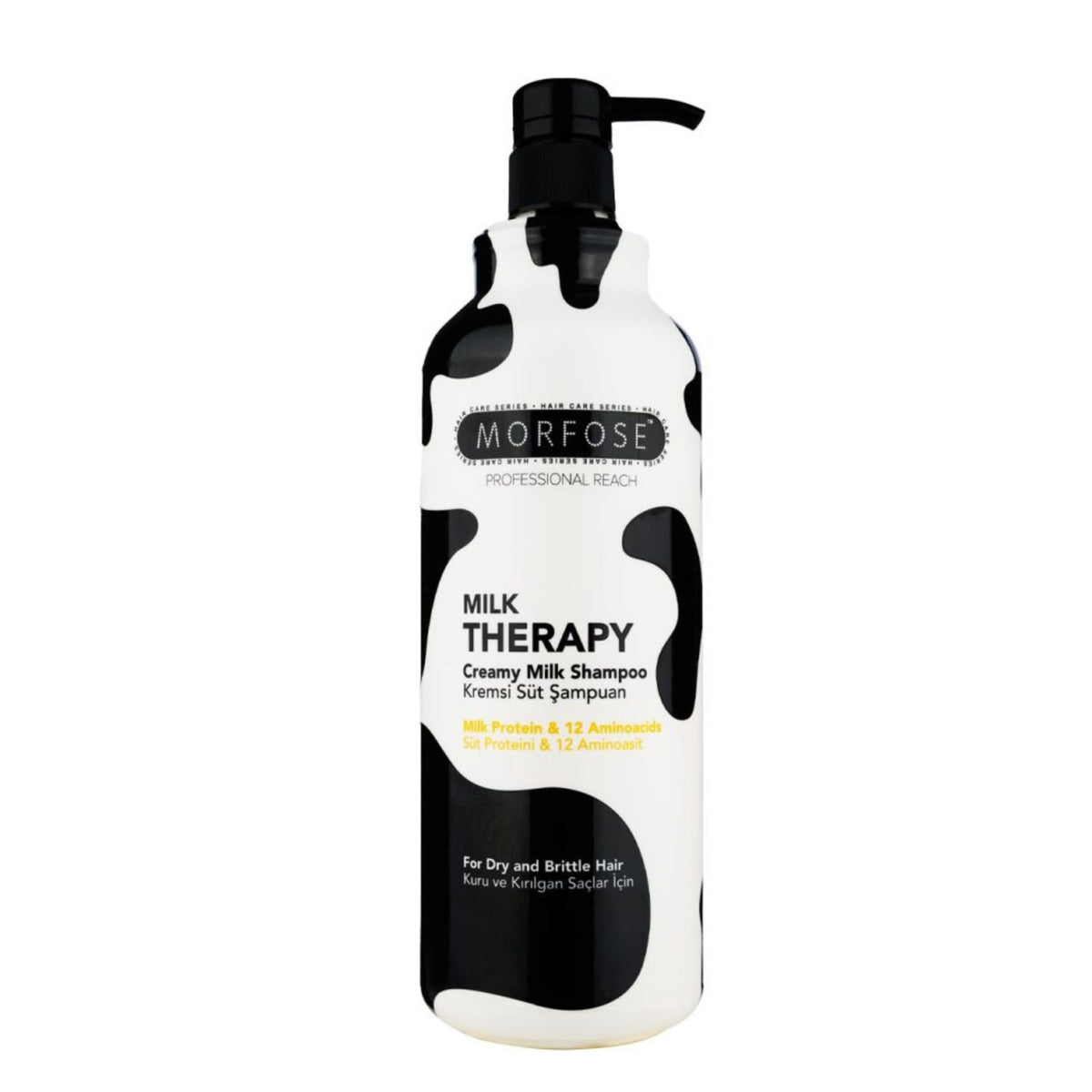 Morfose Milk Therapy Shampoo for Dry, Brittle Hair 500ml