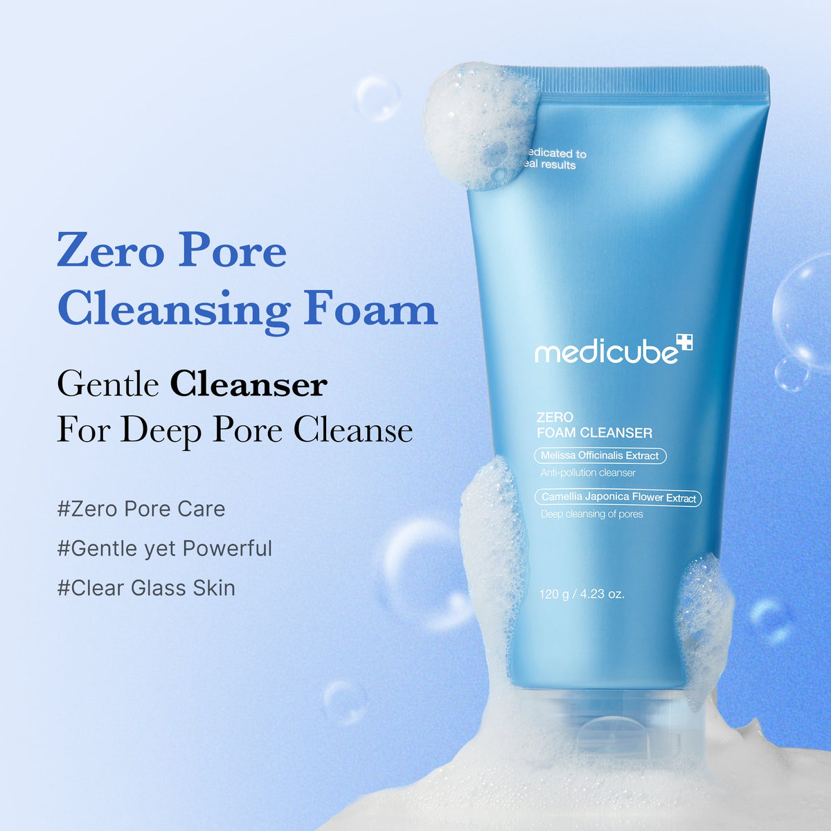 Medicube Zero Foam Cleanser 120g