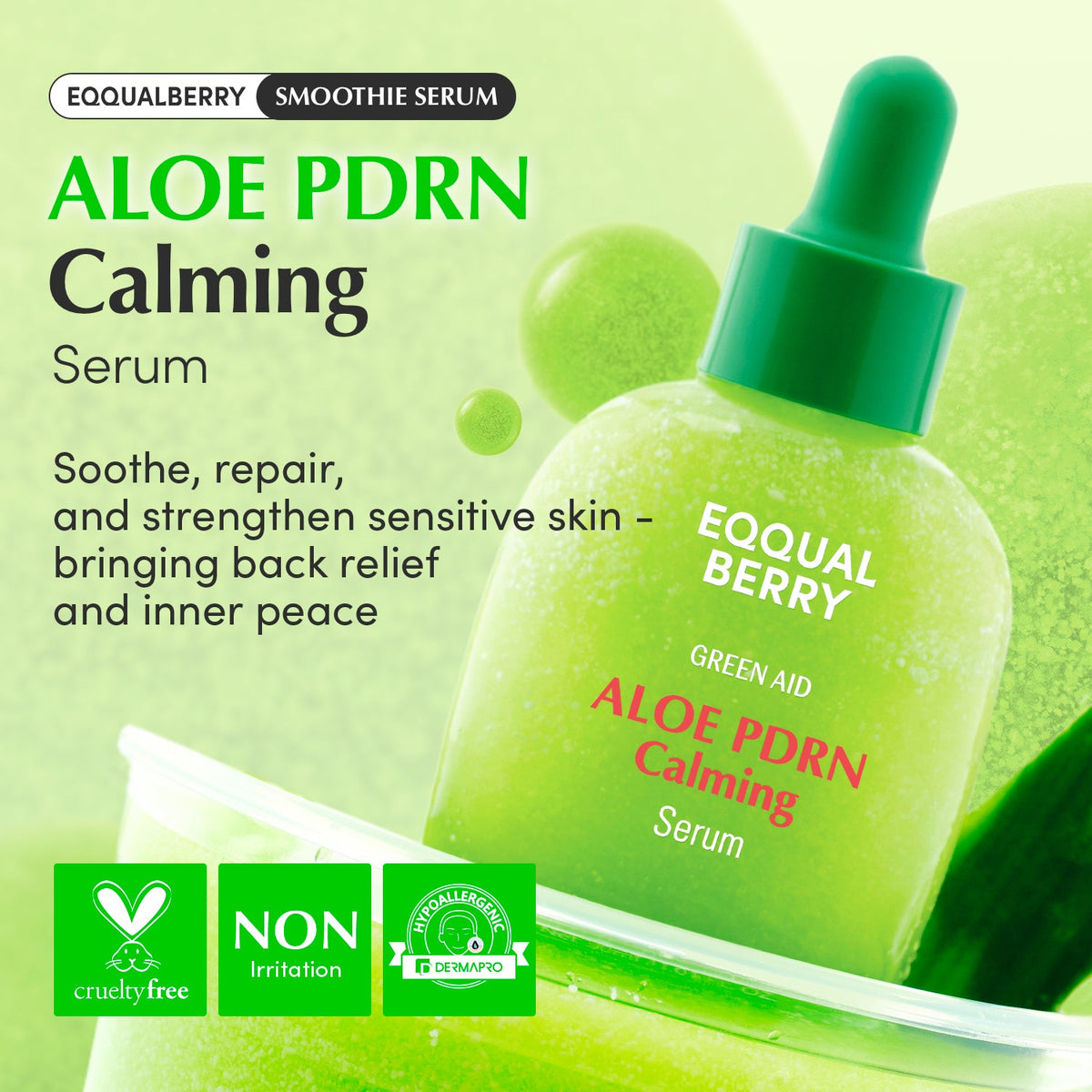 EQQUALBERRY Aloe PDRN Calming Serum 30ml