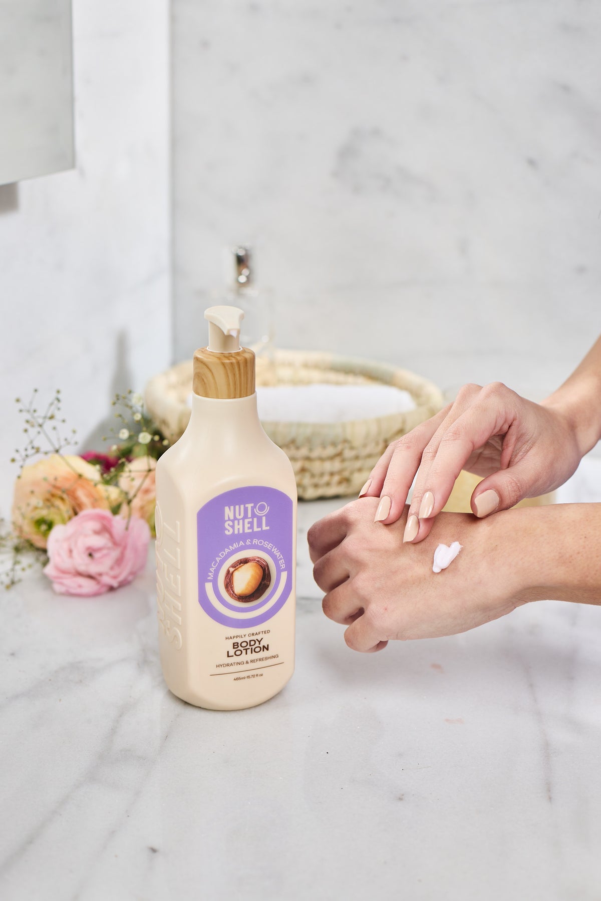 Nutshell Macadamia & Rose Water - Body Lotion 465ml