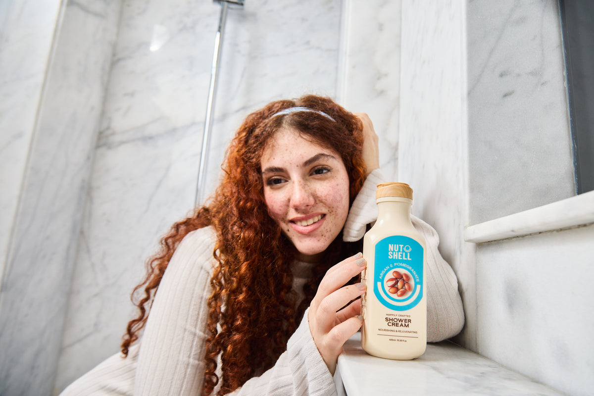 Nutshell Argan & Pomegranate - Shower Cream 485ml
