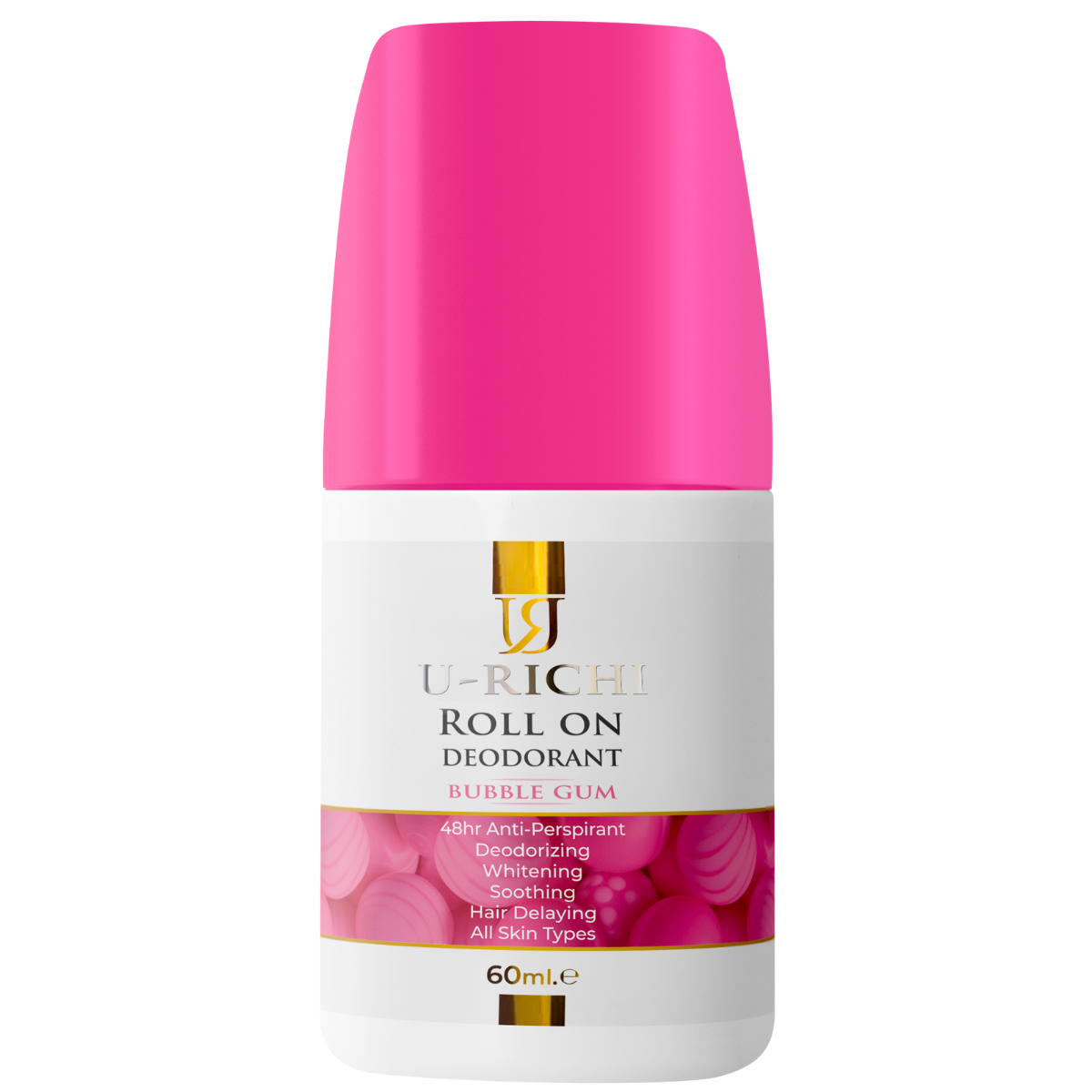 U-Richi Roll-On Deodorant Bubble Gum 60ml