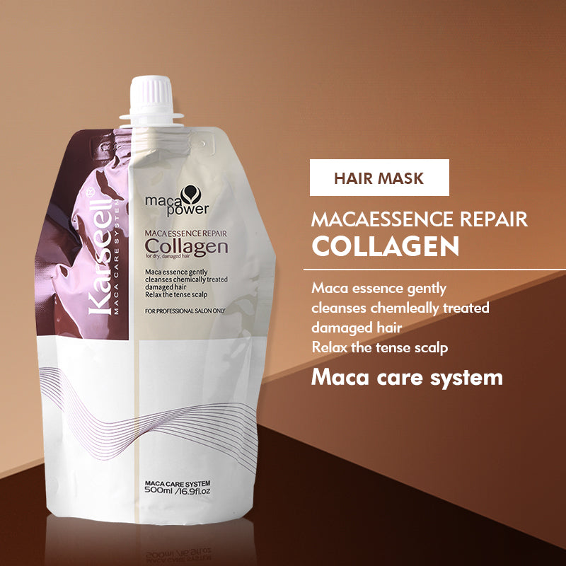 Karseell Maca Essence Repair Collagen Hair Mask Bag 500ml