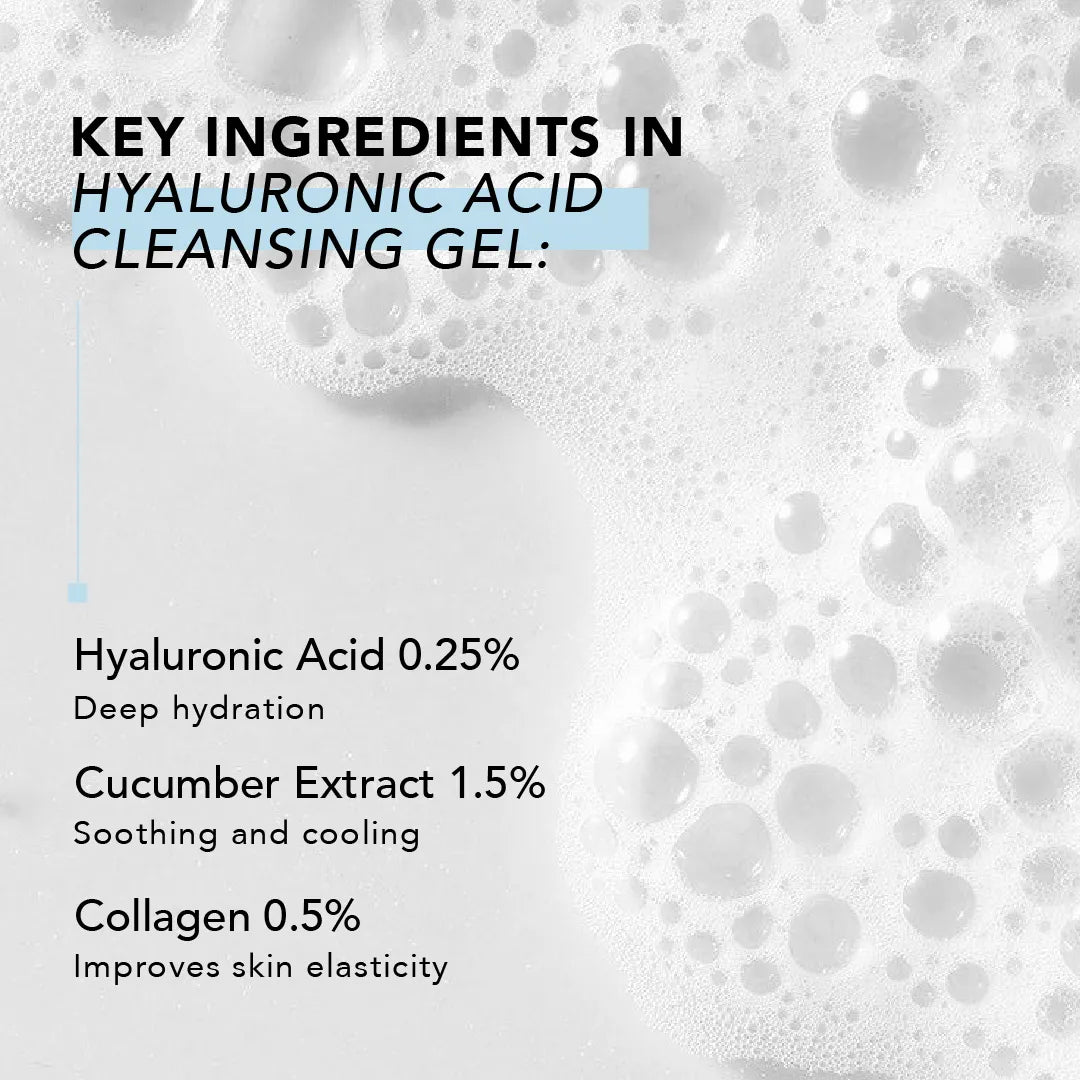 Dermaelle HyaluCleanser Hyaluronic Acid Cleansing Gel 200ml