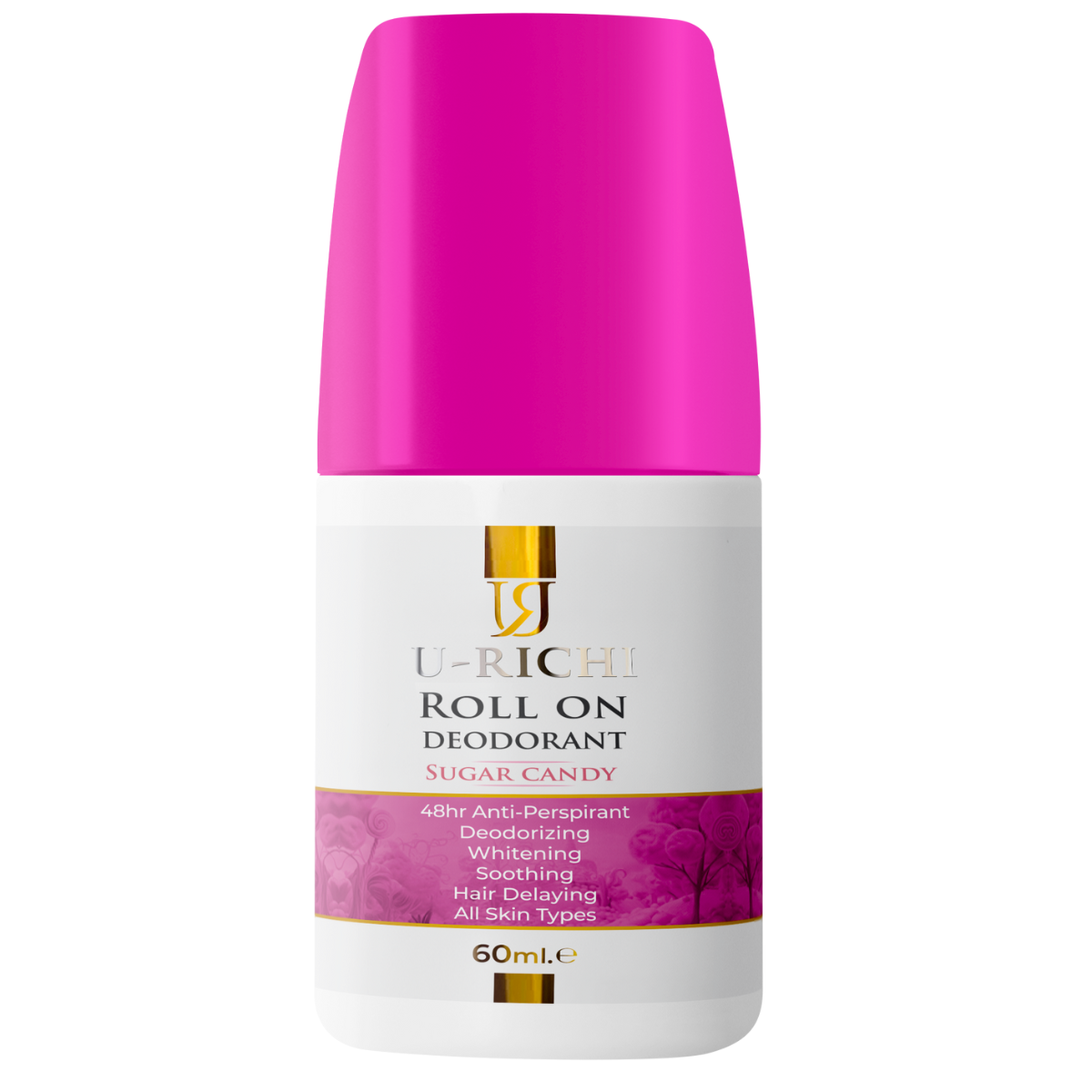 U-Richi Roll-On Deodorant Sugar Candy 60ml