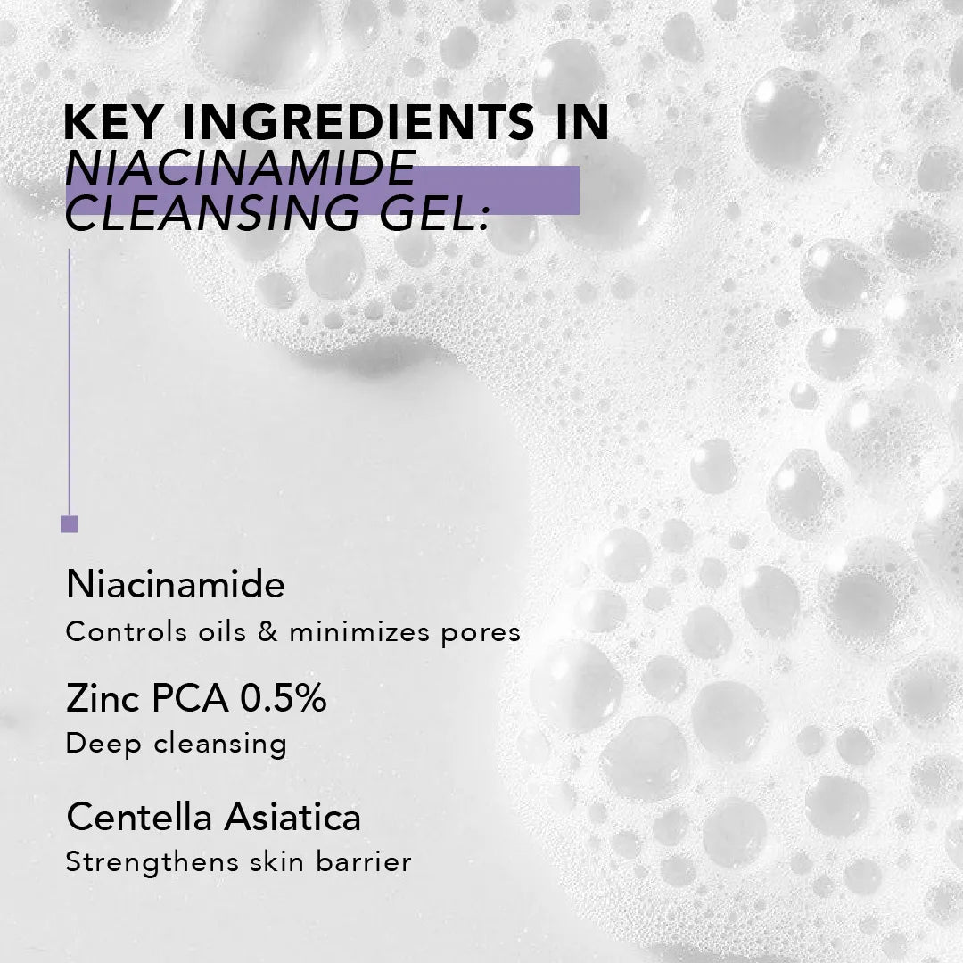 Dermaelle Oil Control & Brightening Niacinamide Cleanser 200ml 200ml