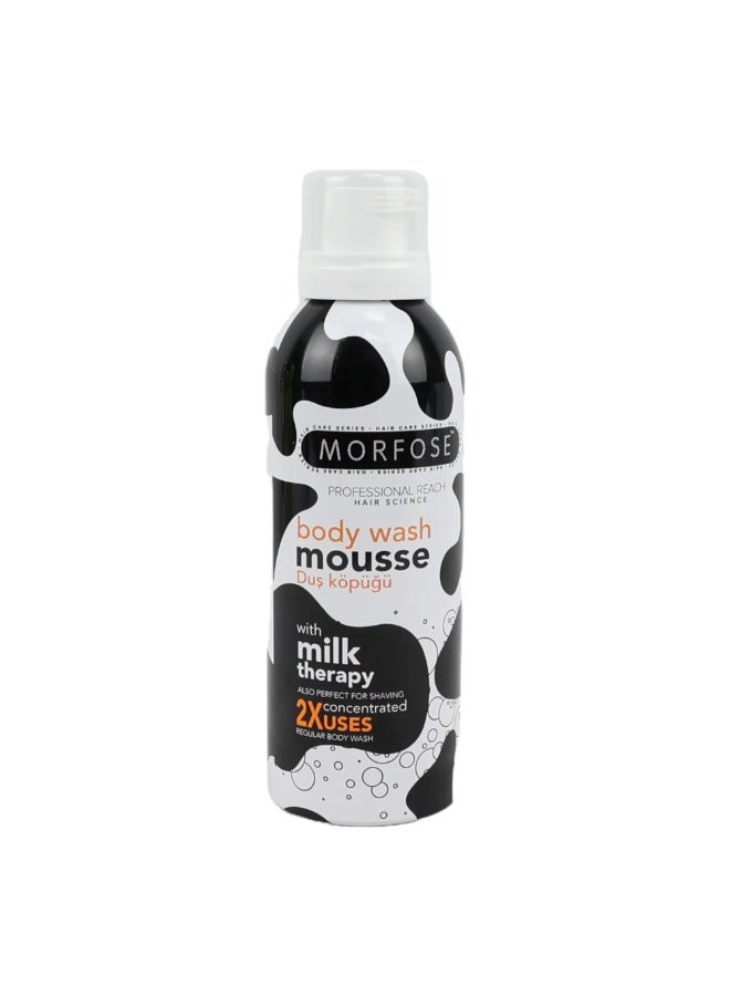Morfose Milk Therapy Body Wash Mousse 200ml