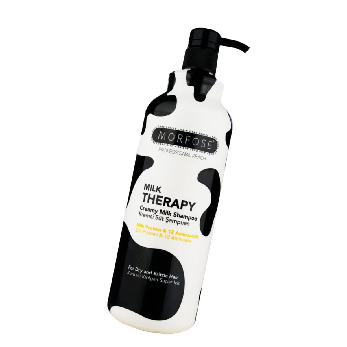 Morfose Milk Therapy Shampoo for Dry, Brittle Hair 500ml