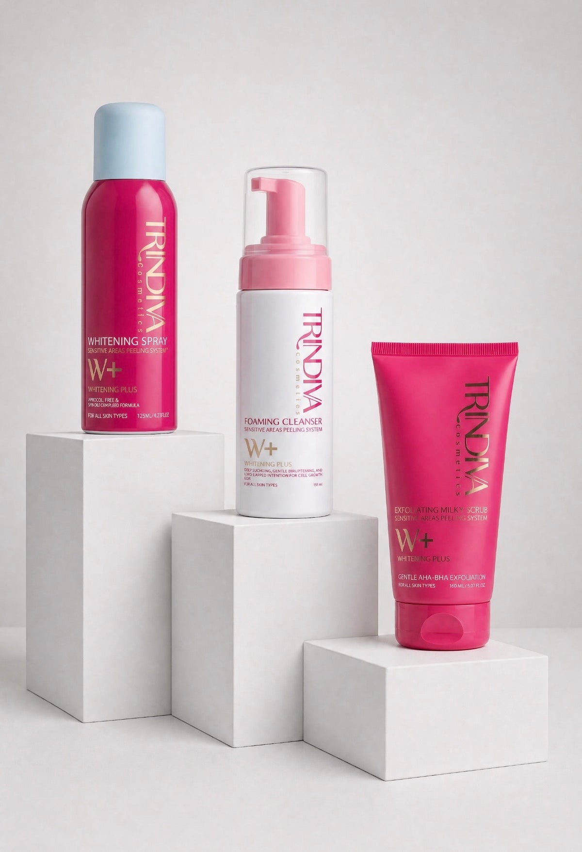 Trindiva Sensitive Areas Peeling System Kit