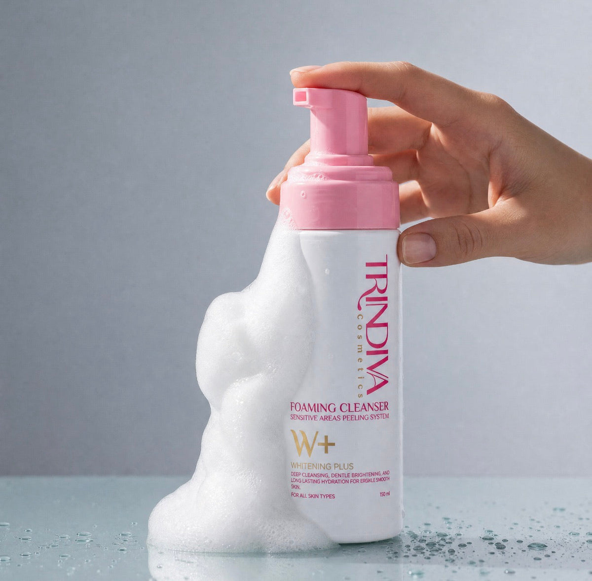Trindiva Foaming Cleanser for Sensitive Areas