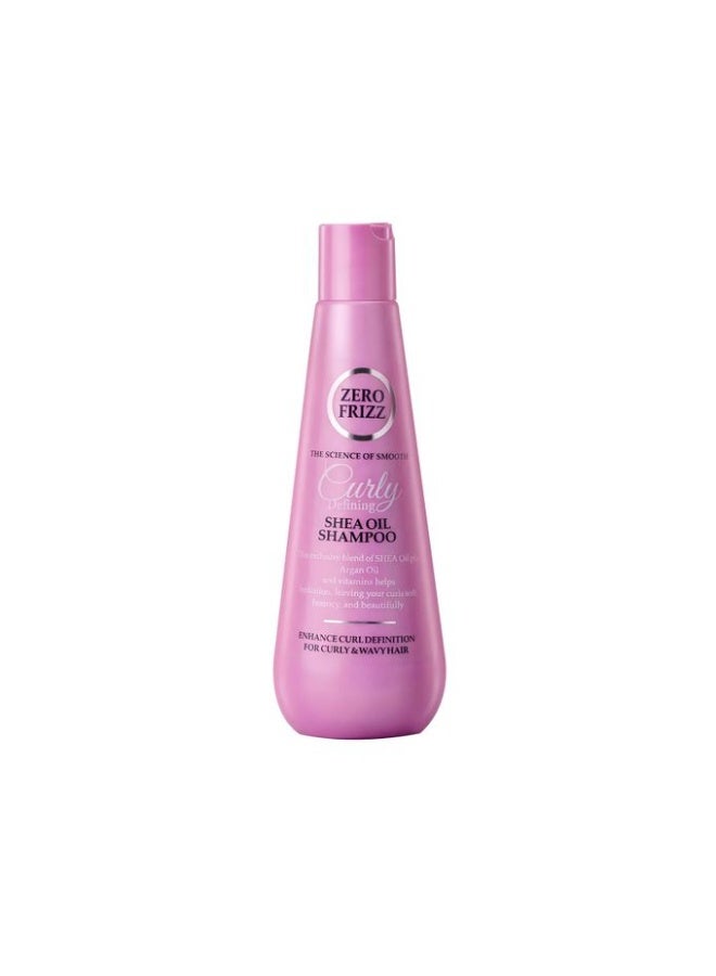 Zero Frizz Curly Defining Shea Oil Shampoo 355ml