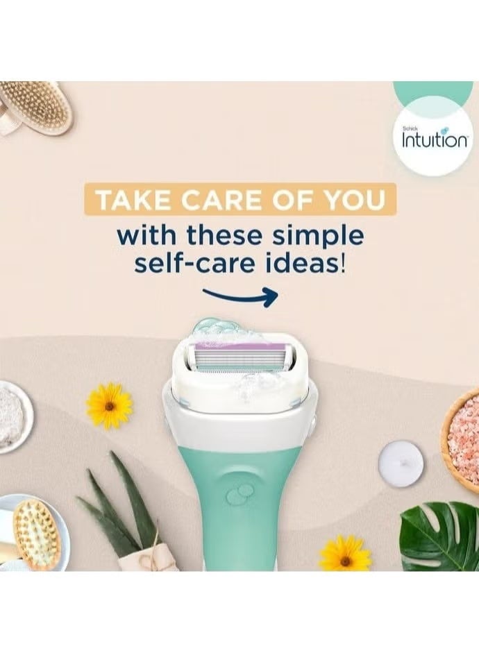 Schick Intuition Intuition Sensitive Care Razor 1 handle + 2 cartridges
