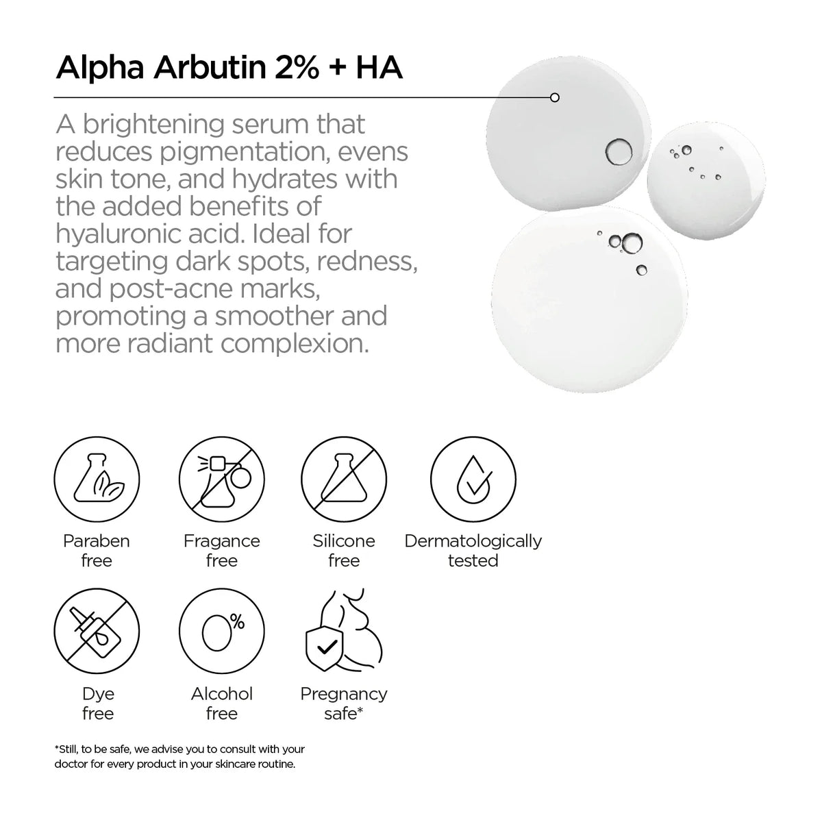 REVOX B77 JUST Alpha Arbutin 2% + HA 30ml