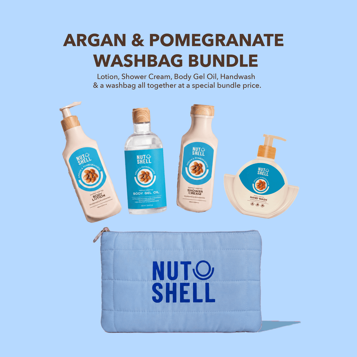 Nutshell Argan & Pomegranate Bundle Bundle