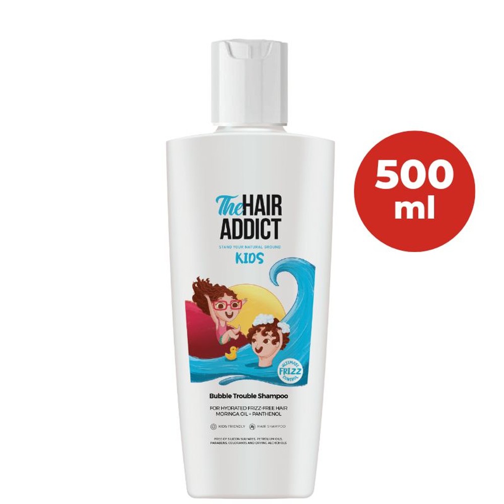 The Hair Addict Bubble Trouble Shampoo 500 ml 500ml
