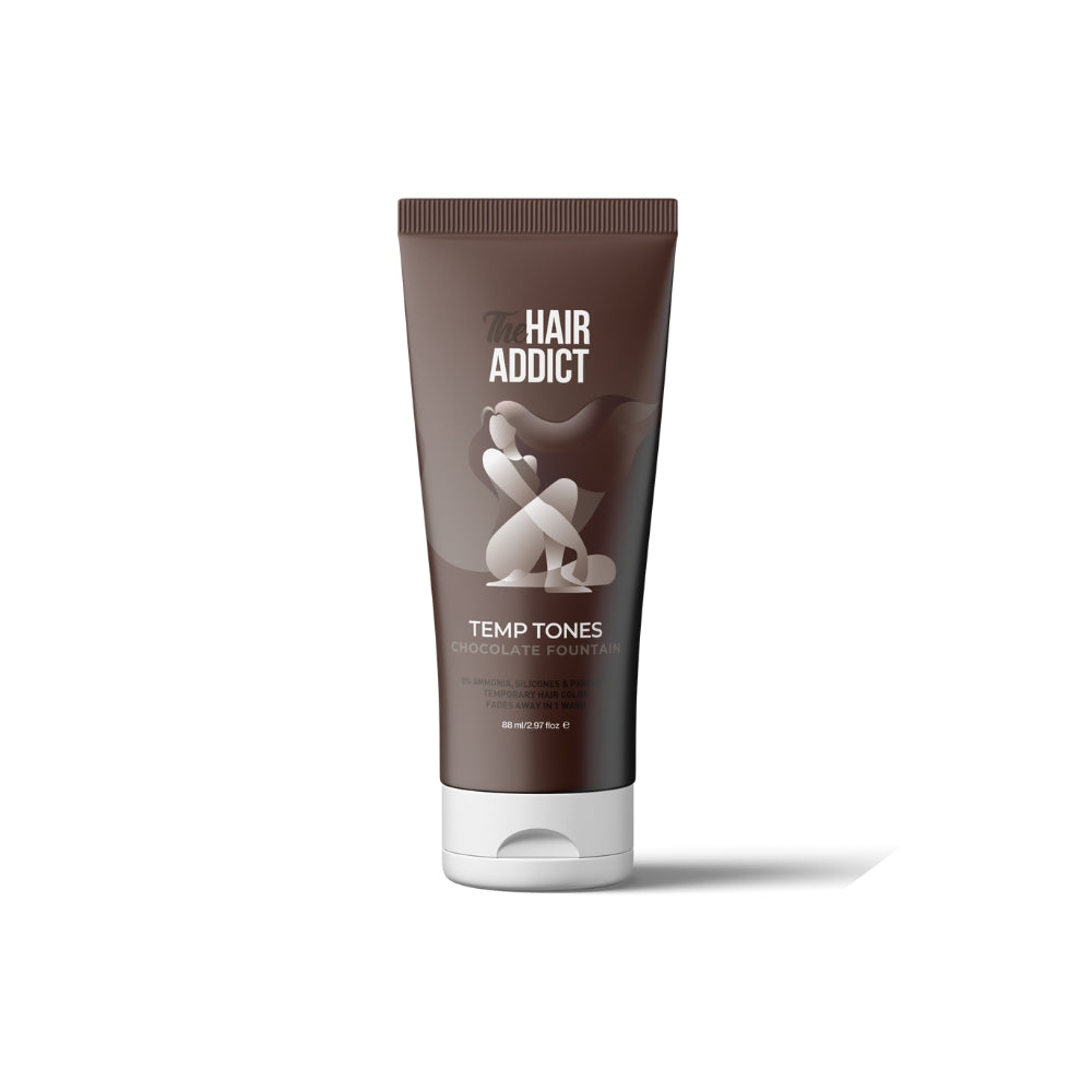 The Hair Addict Temp Tones – Chocolate Fountain 80ml
