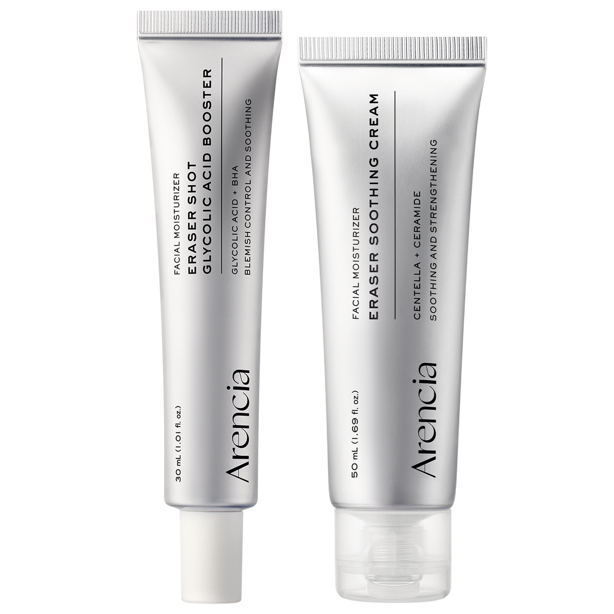 Arencia Eraser Shot Glycolic Acid Booster, Daily Clarifying Multi-Acid Formula for Smoother, Clear-Looking Skin 30ml