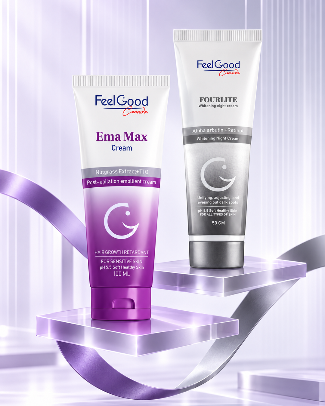 Moisturizing & Lightening Routine Set