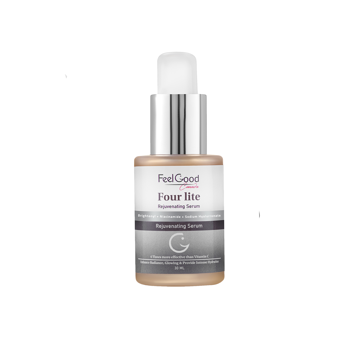 FeelGood Four Lite Serum - Skin brightening and tone evening serum 30ml 30ml