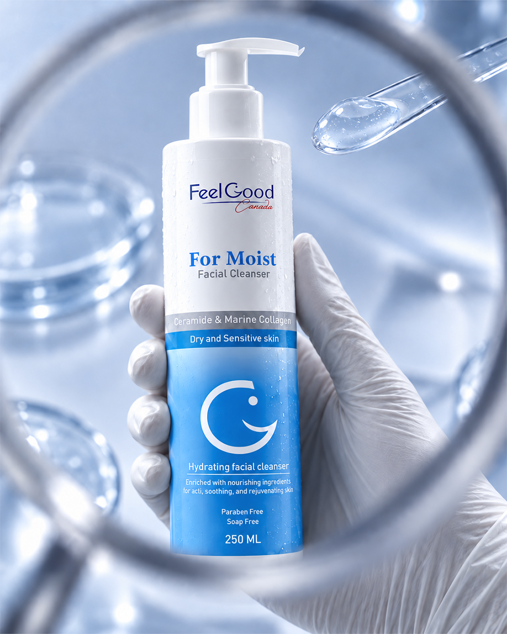 FeelGood For Moist Wash - The best wash for sensitive and dry skin 250 ml 250ml