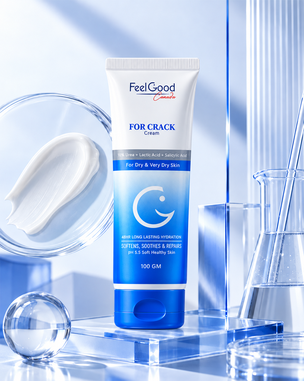 FeelGood Four Crack Cream for cracks and dryness - 100g 100g