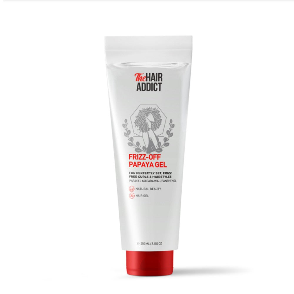 The Hair Addict Frizz Off Papaya Gel 250ml 250ml
