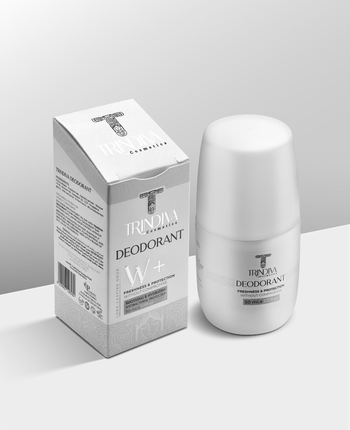 Trindiva Deodorant NO Fragrance (1+1) Bundle