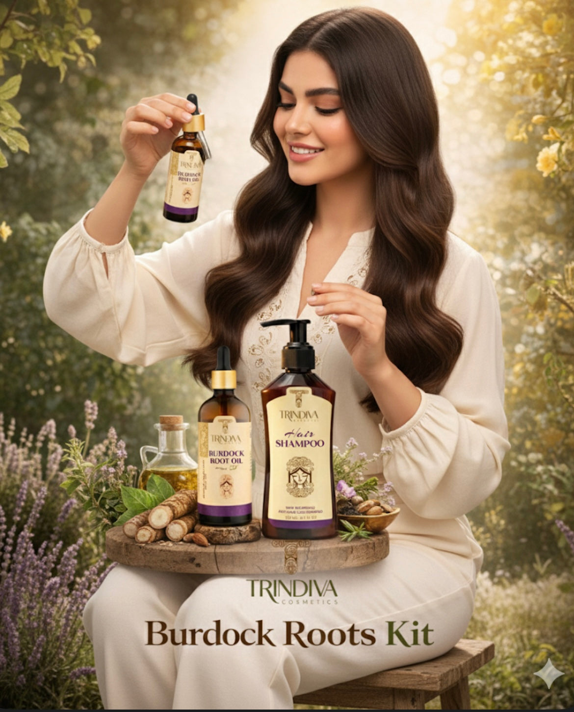 Trindiva Burdock Roots kit Kit