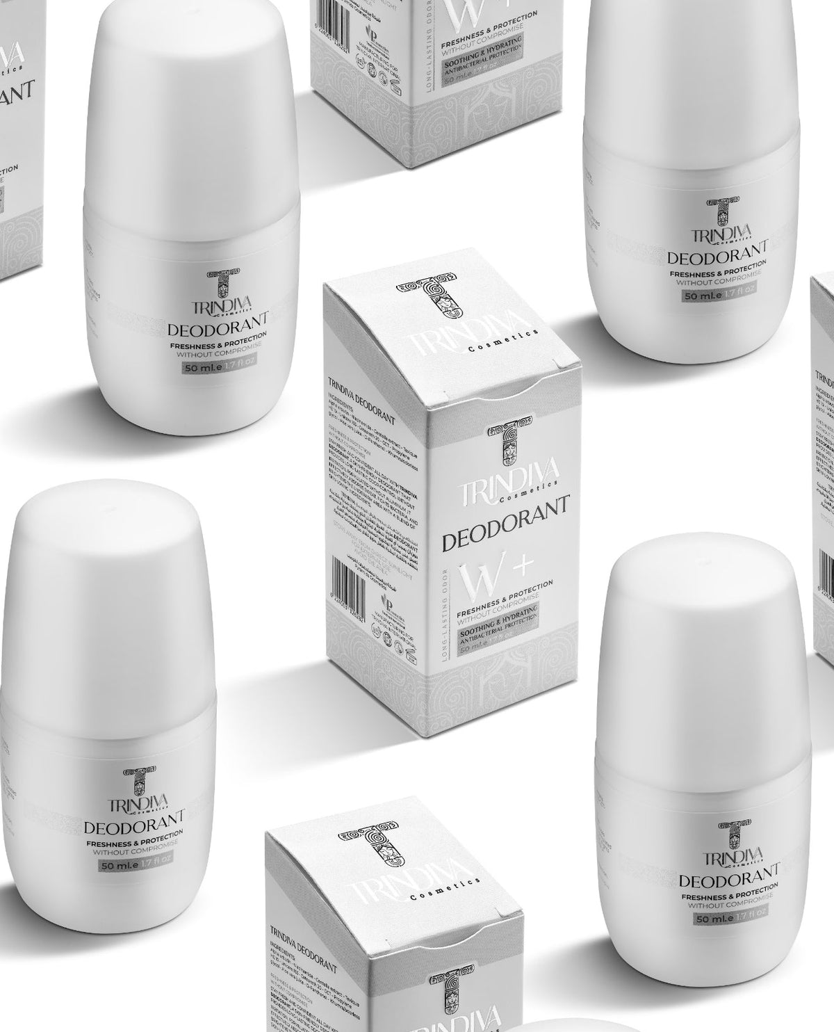 Trindiva Deodorant NO Fragrance (1+1) Bundle