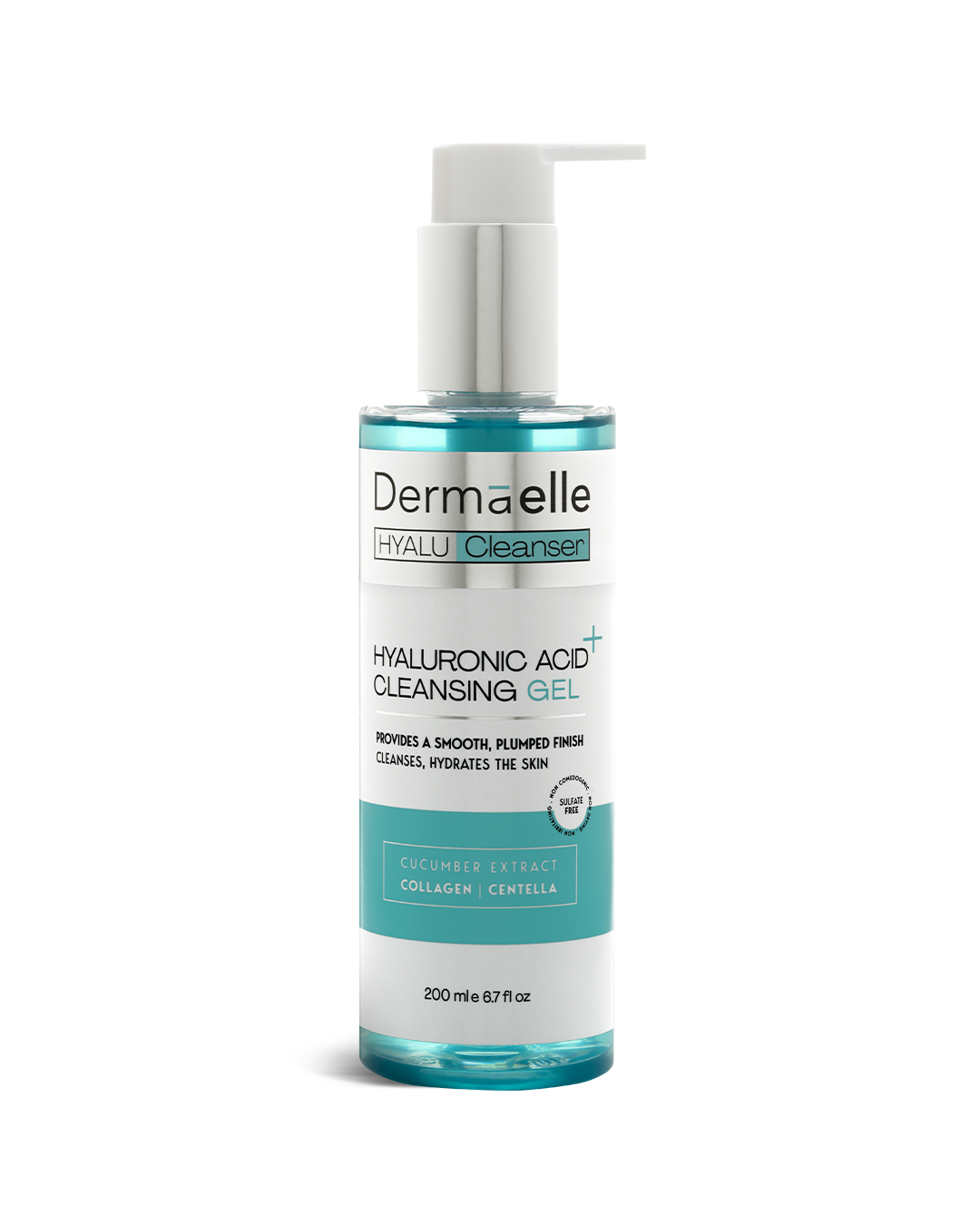 Dermaelle HyaluCleanser Hyaluronic Acid Cleansing Gel 200ml