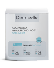 Dermaelle Hydration & Plumping Hyaluronic Acid Routine Kit Routine