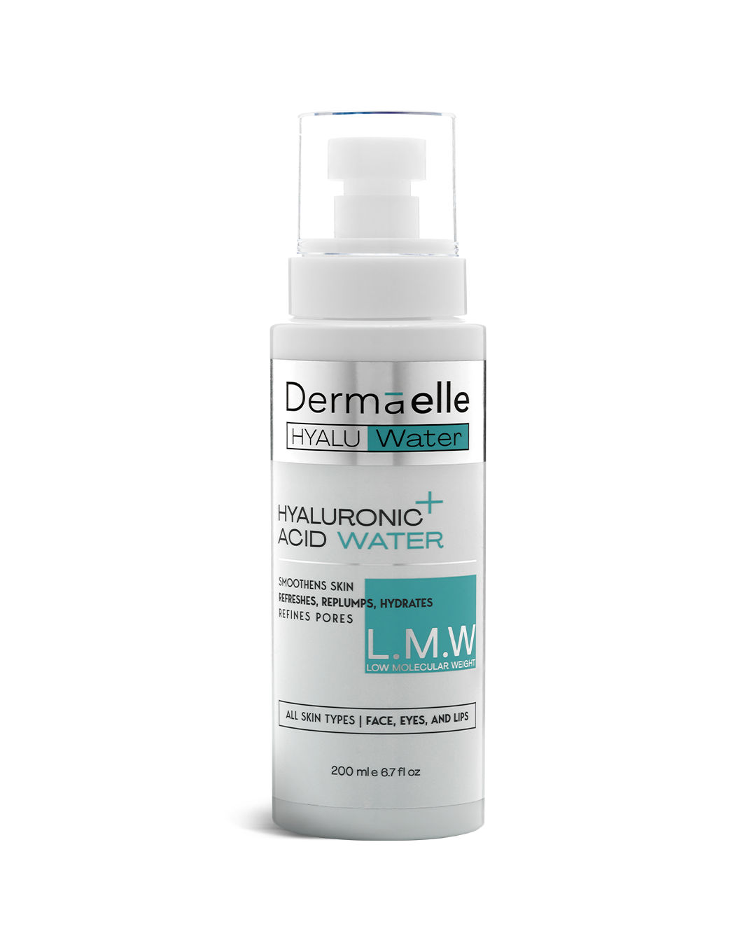 Dermaelle HyaluWater Hyaluronic Acid Water 200ml 200ml