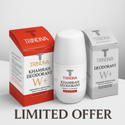 Trindiva Deodorant Khomra+Fragrance Free (1+1) Bundle