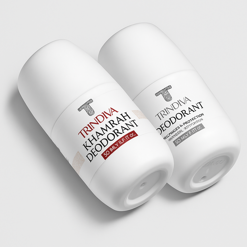 Trindiva Deodorant Khomra+Fragrance Free (1+1) Bundle