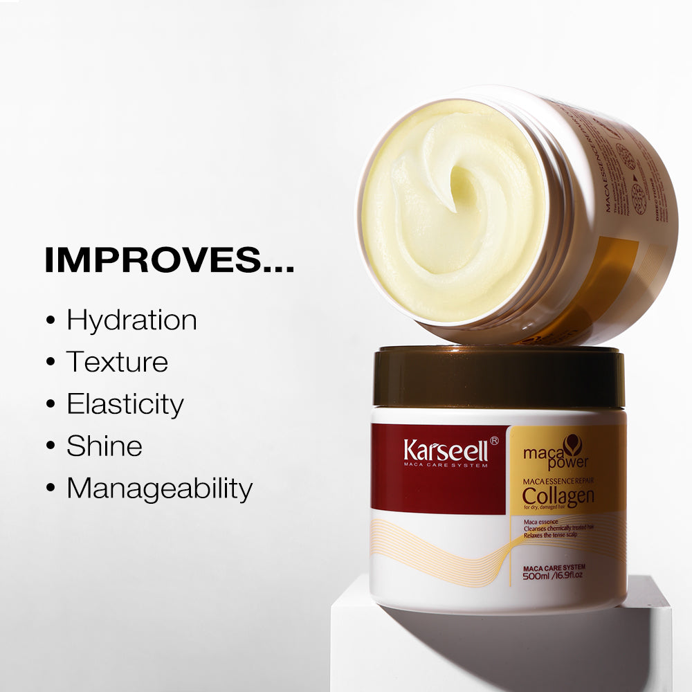 Karseell Maca Essence Repair Collagen Hair Mask Jar 500ml