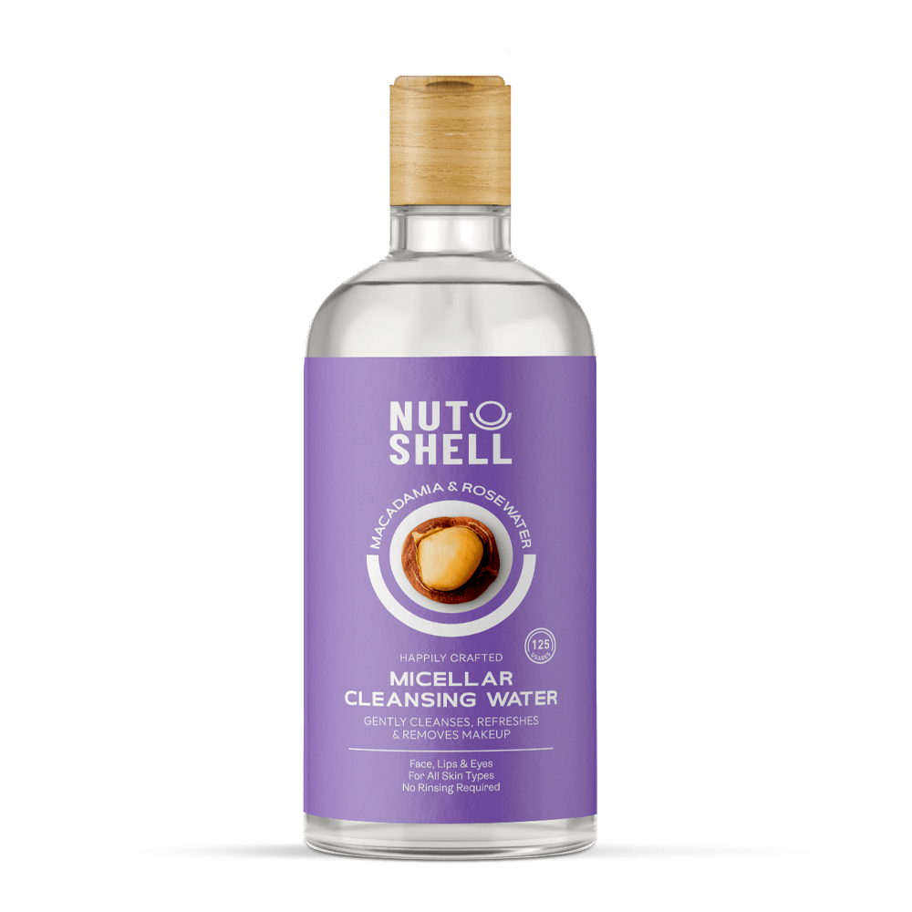 Nutshell Macadamia & Rose Water Micellar Water 250ml