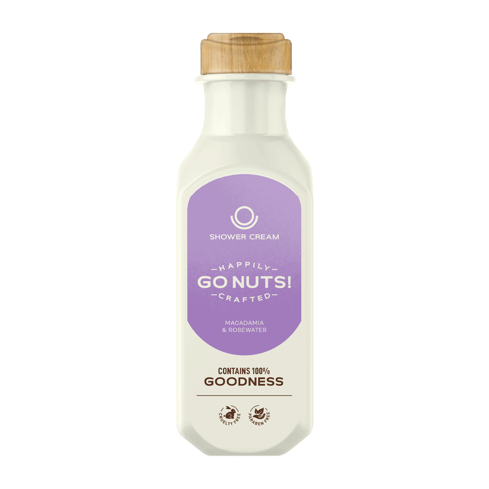 Nutshell Macadamia & Rose Water - Shower Cream 485ml
