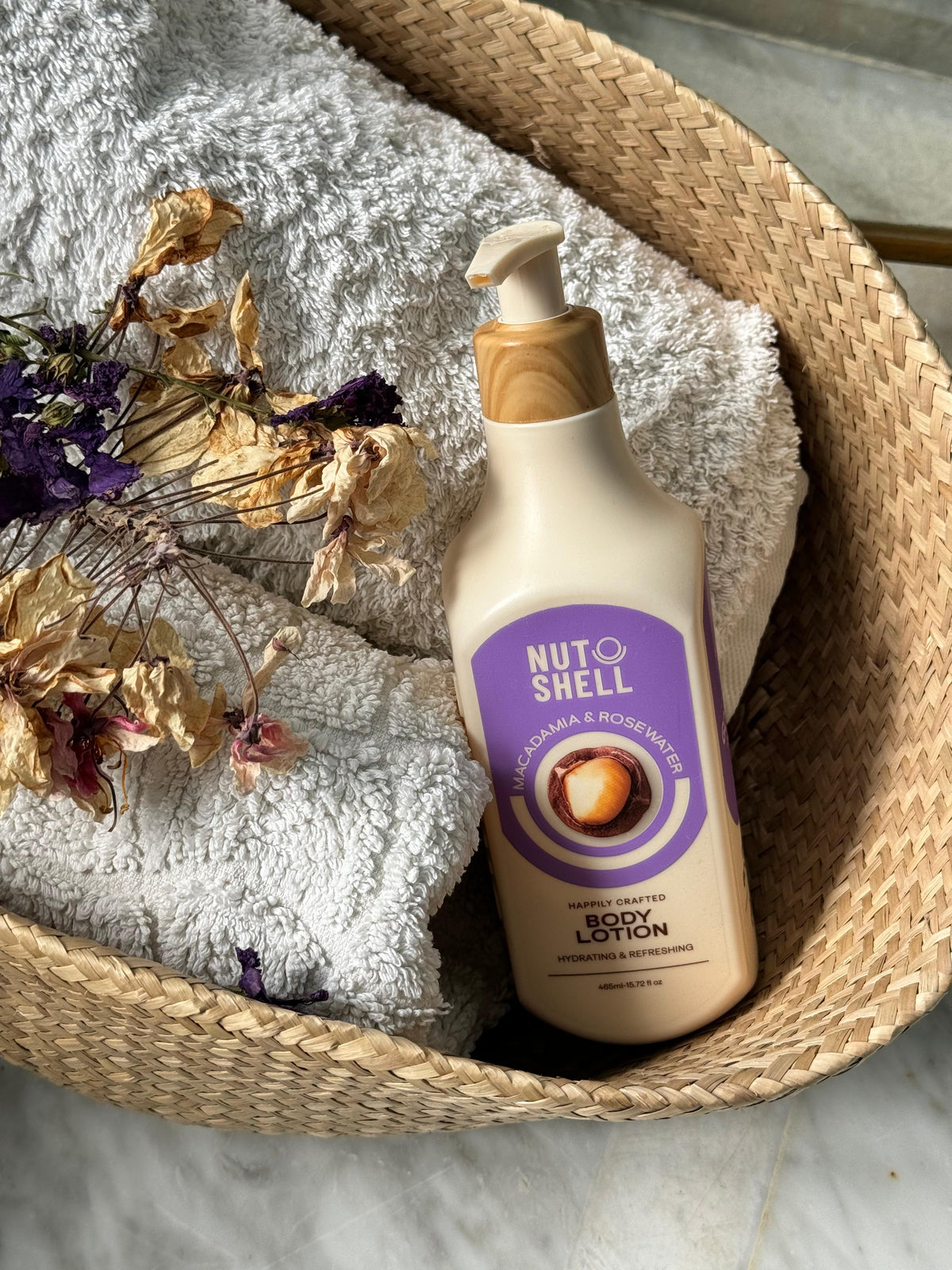 Nutshell Macadamia & Rose Water - Body Lotion 465ml