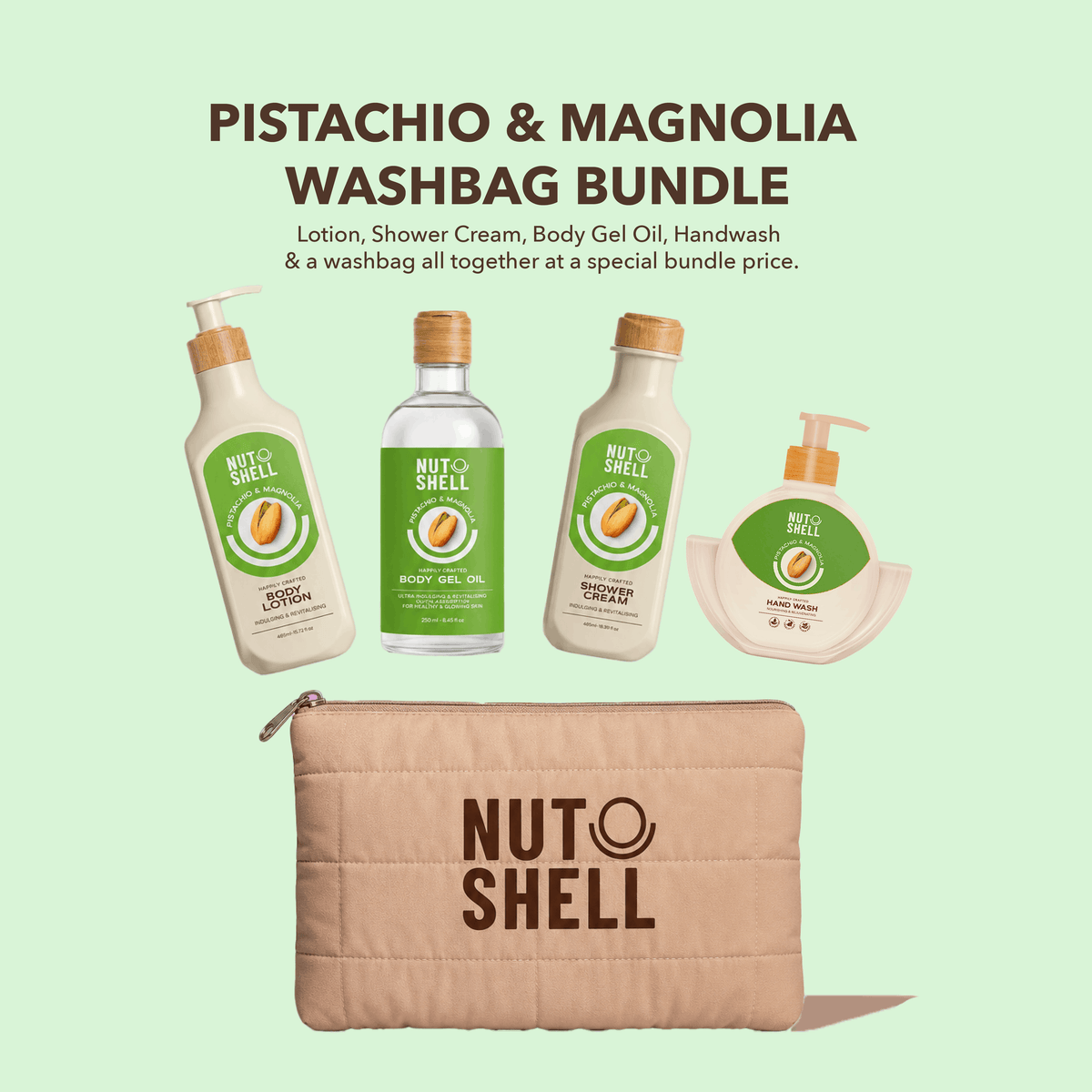 Nutshell Pistachio & Magnolia Bundle Bundle