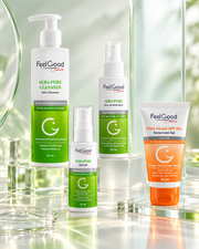 FeelGood Everyday Acne and Sun Protection Set Bundle
