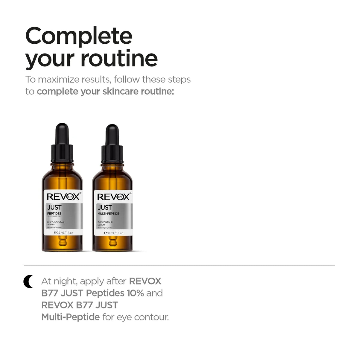 REVOX B77 JUST Retinol in Squalane 30ml