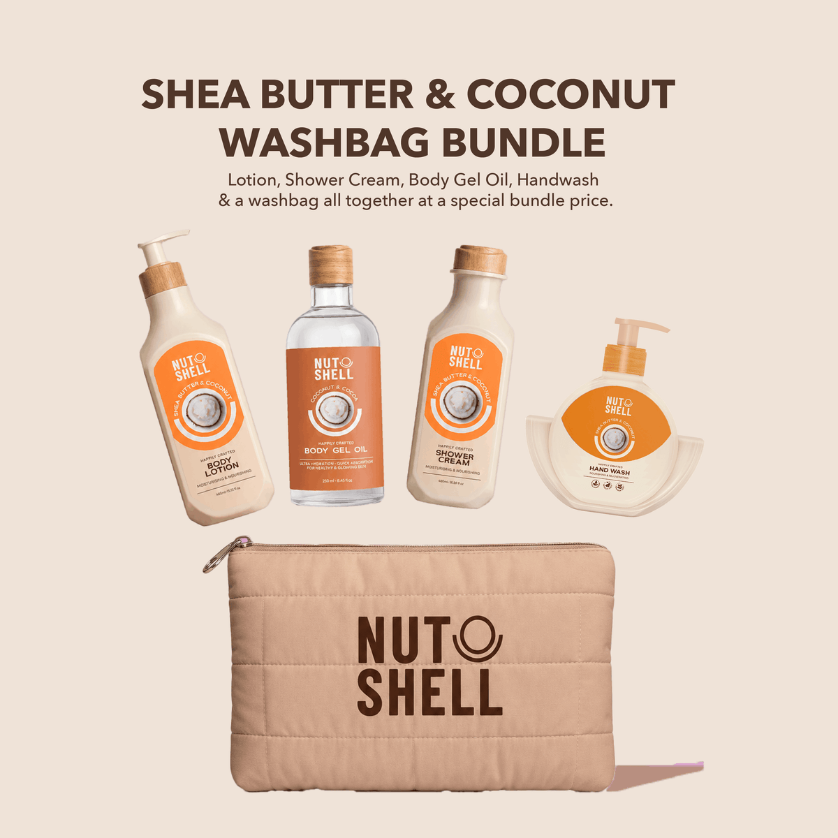 Nutshell Shea Butter & Coconut Bundle Bundle
